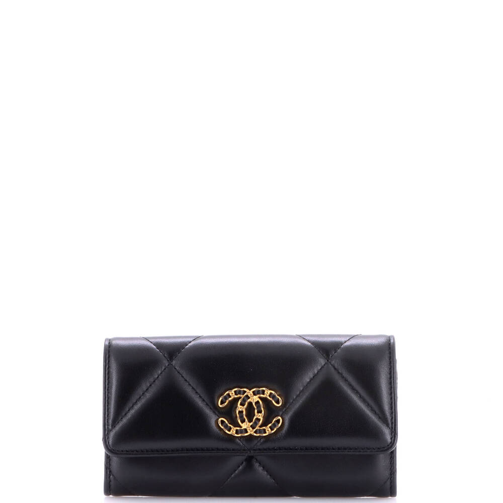 Chanel Small 19 Flap Wallet